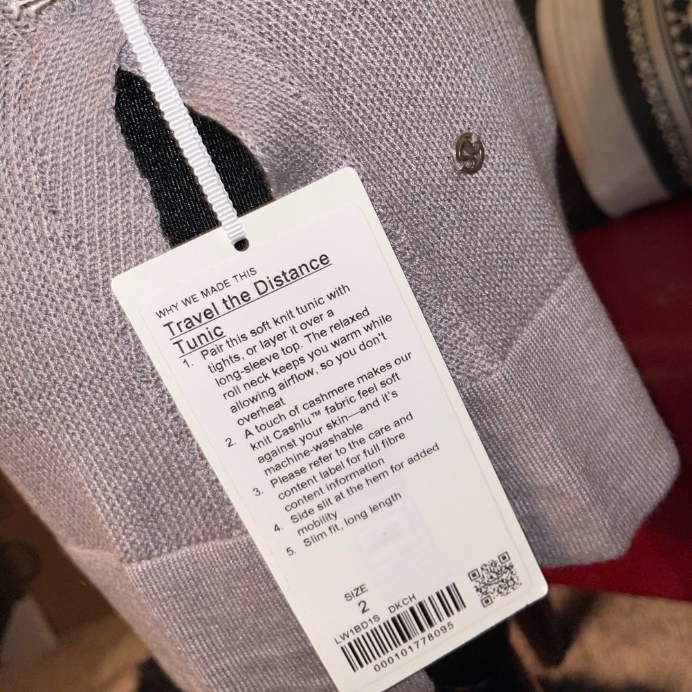 NWT Lululemon Travel the Distance Tunic SIZE 2 - Picture 7 of 8